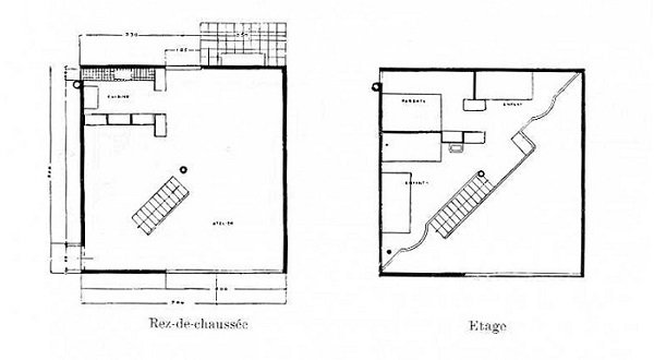 Le Corbusier, Casas en serie para artesanos, tecnne