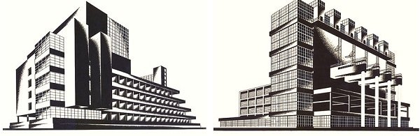 Iakov Chernikhov, Arquitectura y fantasía, tecnne