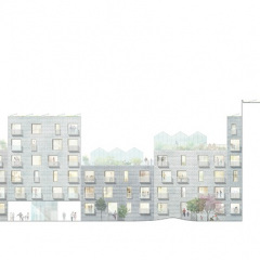ADEPT y Luplau & Poulsen, viviendas en Aarhus, tecnne