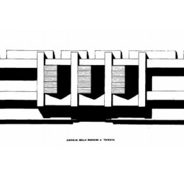 Aldo Rossi, Palazzo della Regione Trieste, tecnne