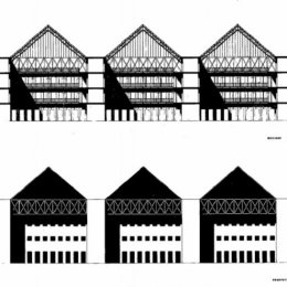 Aldo Rossi, Palazzo della Regione Trieste, tecnne