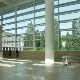 Richard Meier, Ara Pacis Museum, tecnne Richard Meier, Ara Pacis Museum, tecnne