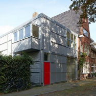 Gerrit Rietveld, Casa del Chofer, tecnne