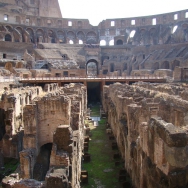Coliseo Romano, tecnne