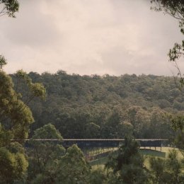 Kerstin Thompson, Bundanon Art Museum & Bridge, Tecnne Kerstin Thompson, Bundanon Art Museum & Bridge, Tecnne