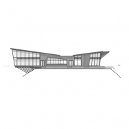 Harris Butt Architecture , Café Knoll Ridge, tecnne