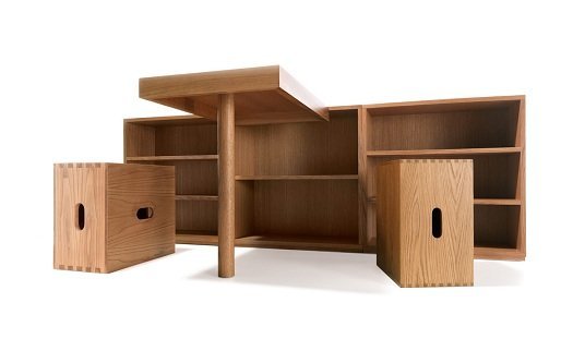 Le Corbusier, Muebles de madera