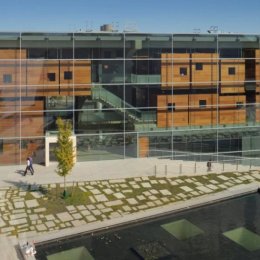 Steven Holl, Lewis Arts Complex, tecnne