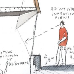 Steven Holl, Lewis Arts Complex, tecnne