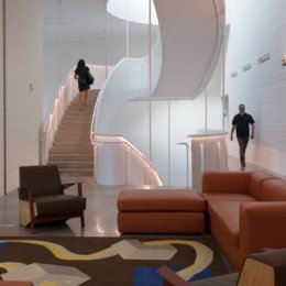 Steven Holl, Lewis Arts Complex, tecnne