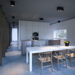 Scheidt Kasprusch, Minimum House, tecnne