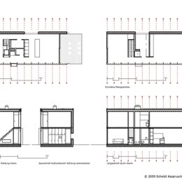 Scheidt Kasprusch, Minimum House, tecnne