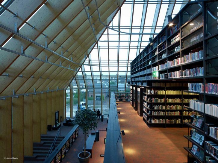 MVRDV, Book Mountain, Library Quarter Spijkenisse, Tecnne