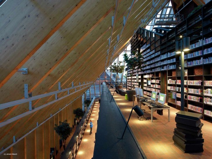 MVRDV, Book Mountain, Library Quarter Spijkenisse, Tecnne