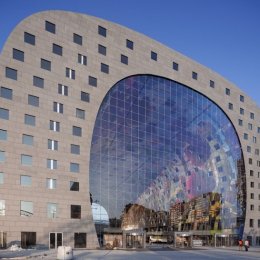 MVRDV, Markthal Rotterdam, tecnne