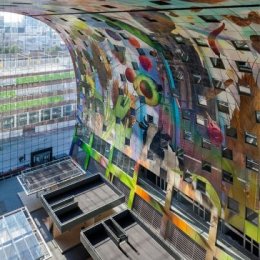 MVRDV, Markthal Rotterdam, tecnne