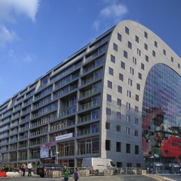 MVRDV, Markthal Rotterdam, tecnne
