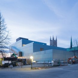 OMA, Pierre Lassonde Pabellón, tecnne