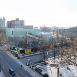 OMA, Pierre Lassonde Pabellón, tecnne