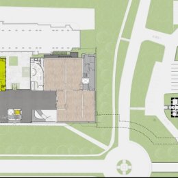 OMA, Pierre Lassonde Pabellón, tecnne