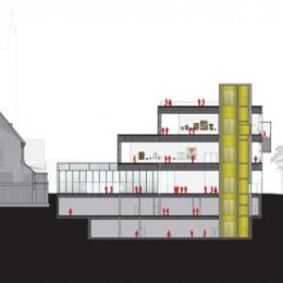 OMA, Pierre Lassonde Pabellón, tecnne