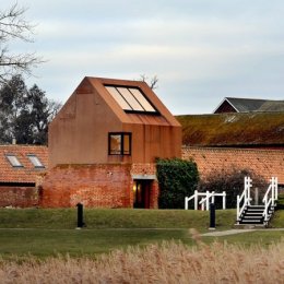 Haworth Tompkins, Dovecote Studio, tecnne
