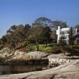 Richard Meier, Smith House, tecnne