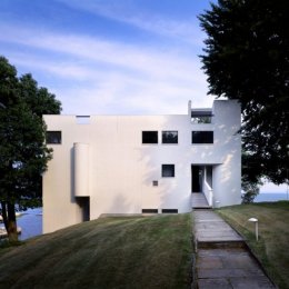 Richard Meier, Smith House, tecnne