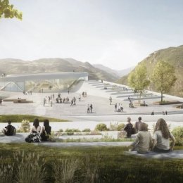 Snøhetta, Museo en Virgl Mountain, tecnne Snøhetta, Museo en Virgl Mountain, tecnne