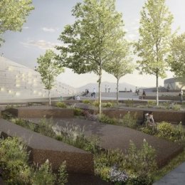 Snøhetta, Museo en Virgl Mountain, tecnne Snøhetta, Museo en Virgl Mountain, tecnne