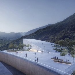 Snøhetta, Museo en Virgl Mountain, tecnne Snøhetta, Museo en Virgl Mountain, tecnne