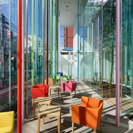 Emmanuelle Moureaux, Sugamo Shinkin Bank, Ekoda Branch, tecnne