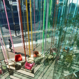 Emmanuelle Moureaux, Sugamo Shinkin Bank, Ekoda Branch, tecnne