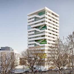 Pau Vidal, Sergi Pons y Ricard Galiana, Torre Júlia, tecnne