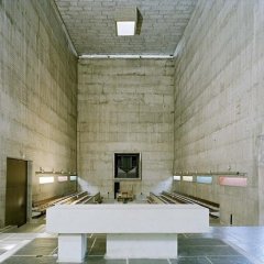 Le Corbusier, Sainte Marie de La Tourette, tecnne