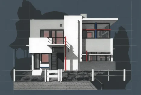 Gerrit Rietveld Casa Schroder fachada principal