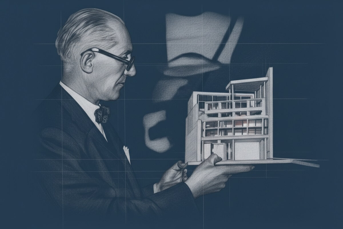 Le Corbusier maqueta de Casa Curutchet