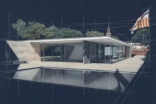 Mies van der Rohe Pabellón de Barcelona idea y materialidad