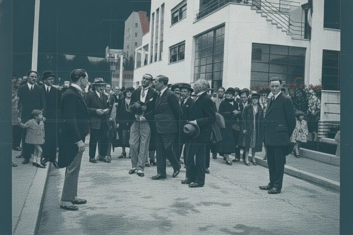 Rue Mallet Stevens inauguración