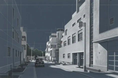 Rue Mallet Stevens vista panorámica