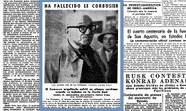 Muerte de Le Corbusier, tecnne