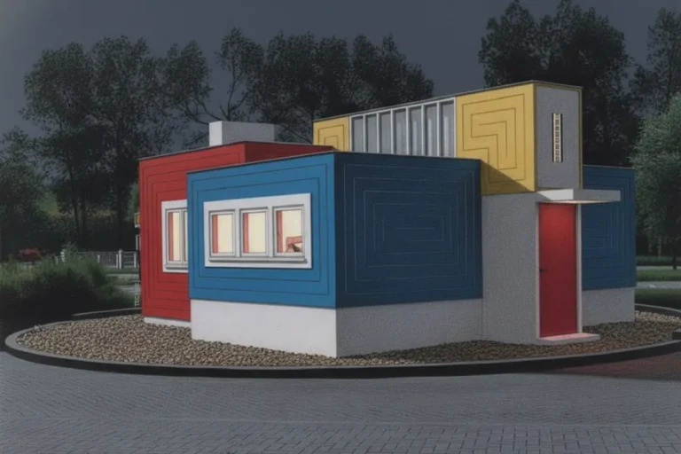 Johannes Oud, Casa del Director Barrio Oud Mathenesse