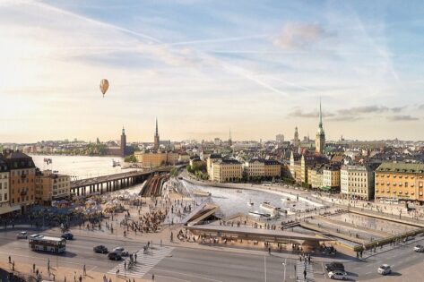 Norman Foster, Slussen Masterplan, tecnne