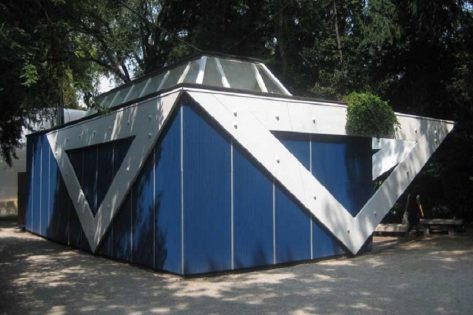 Alvar Alto, Pabellon Finlandés, Venecia 1956, tecnne