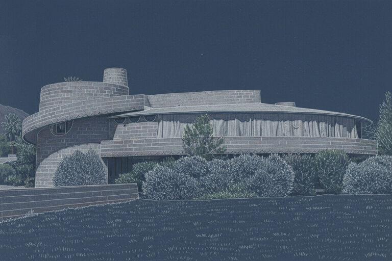 Casa diseñada por Wright