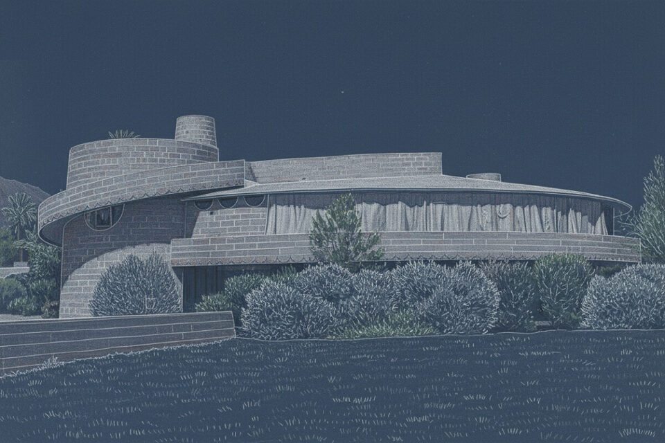 Casa diseñada por Wright