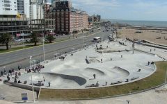 Mar del Plata Pista de Skate, tecnne