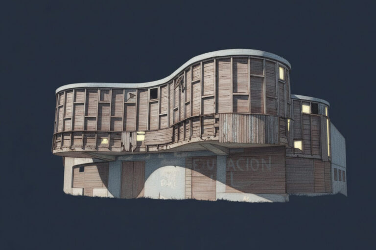 Parador Aristo de Breuer, Catalano y Coire en ruinas