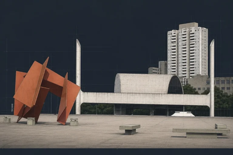 Memorial de América Latina, Oscar Niemeyer