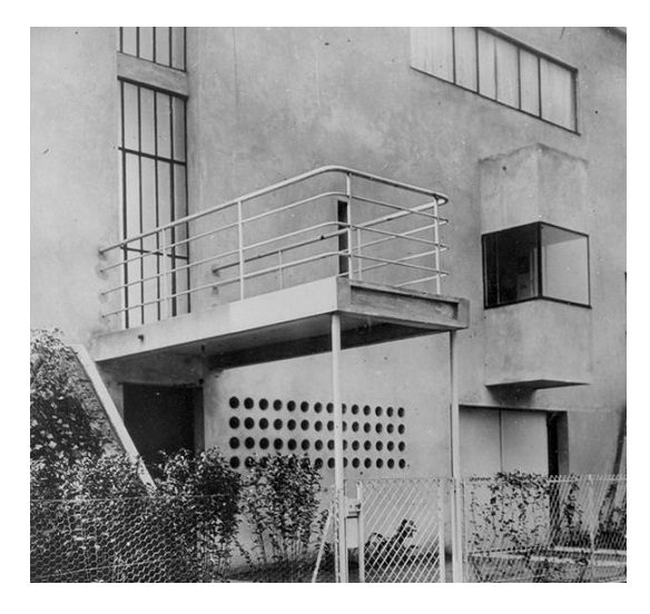 Le Corbusier Villa Besnus, tecnne ©FLC